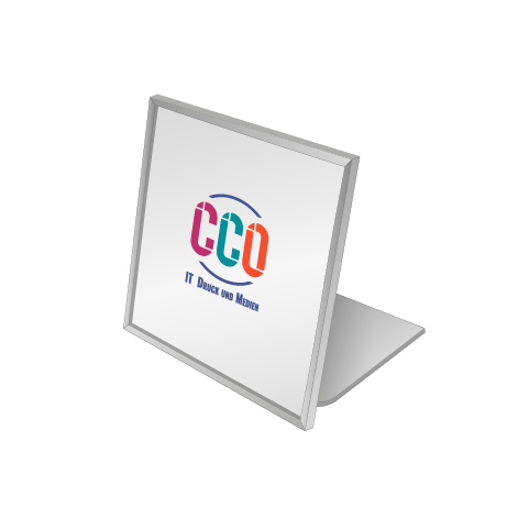 Tischaufsteller | System Karlsruhe | 15 cm x 15 cm